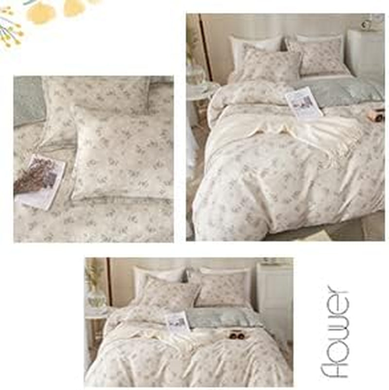 Floral Cotton Bedding Comforter Set